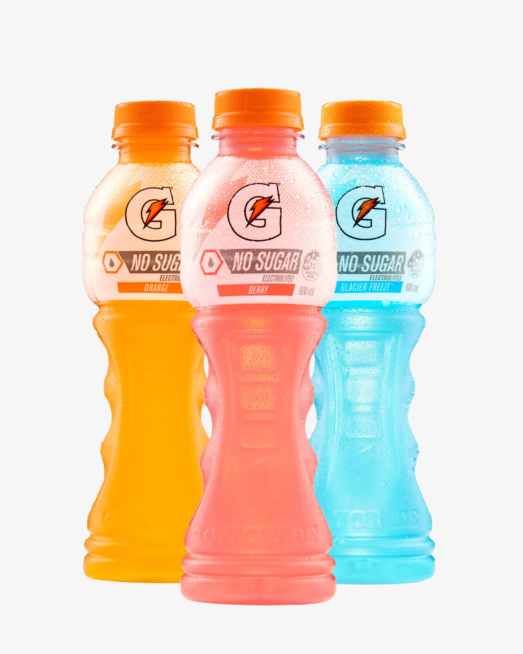 Group shot of Gatorade No Sugar